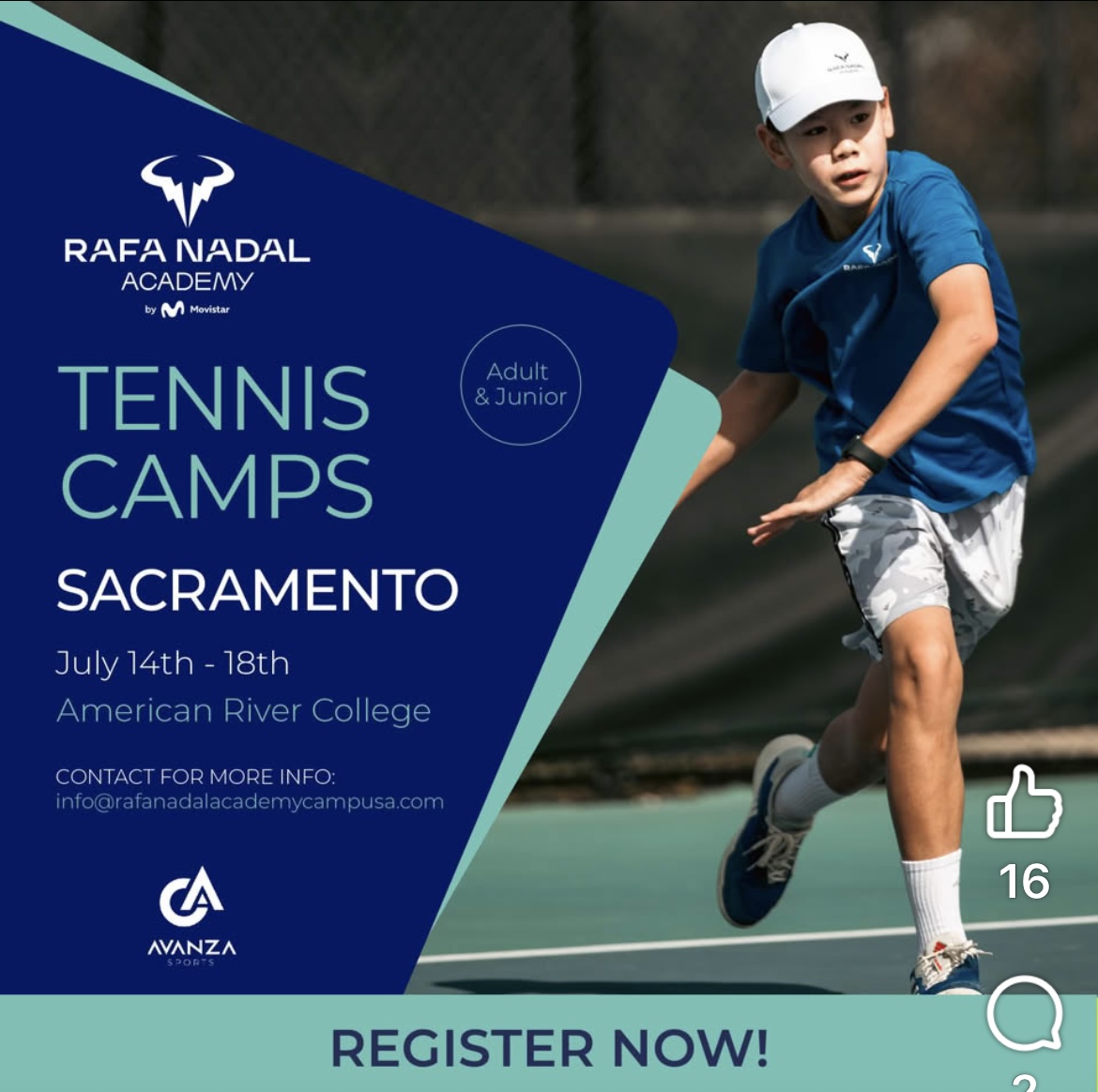 2025 tennis camps Sacramento