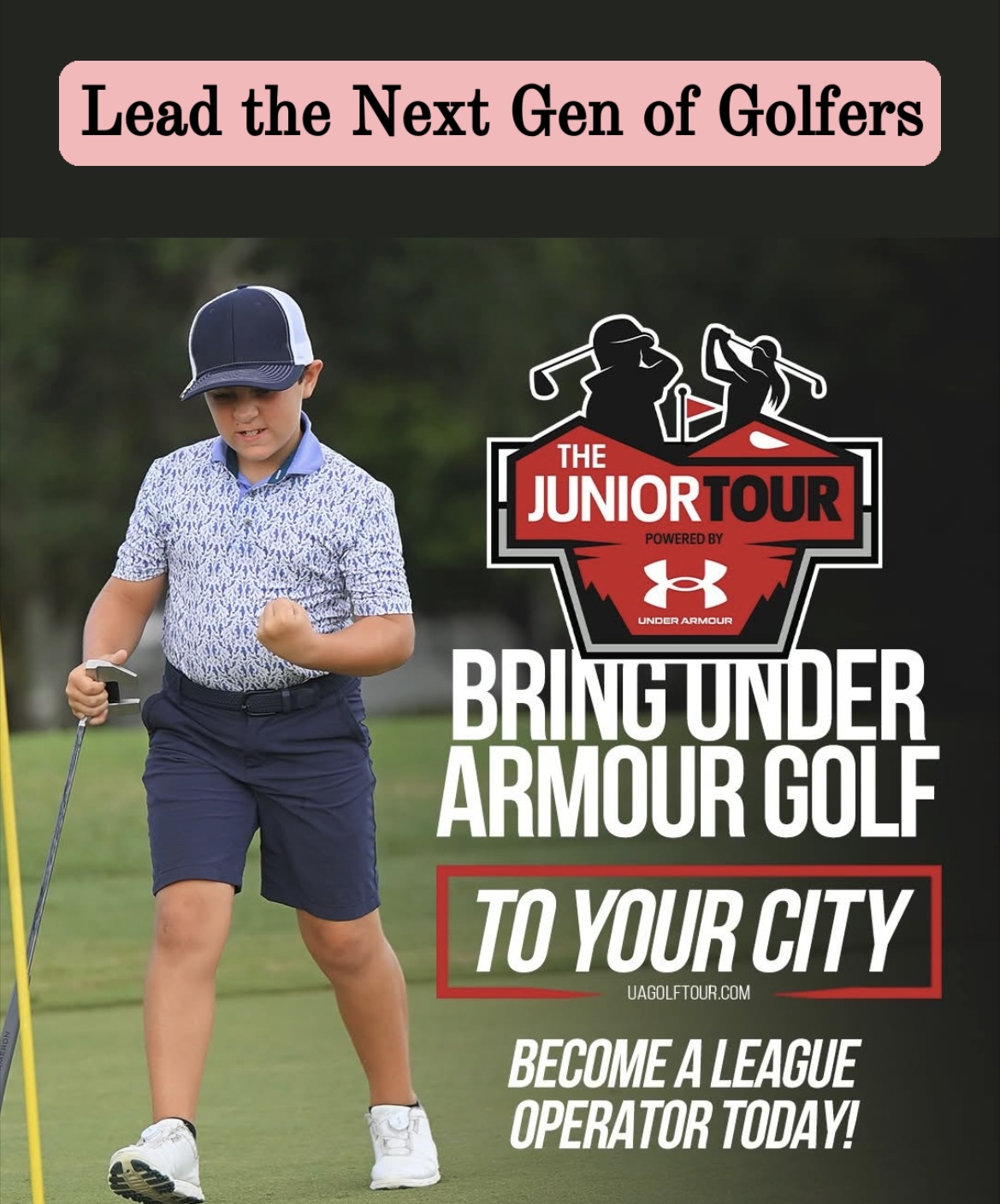 The JUnior Tour Bring under armour golf to your city