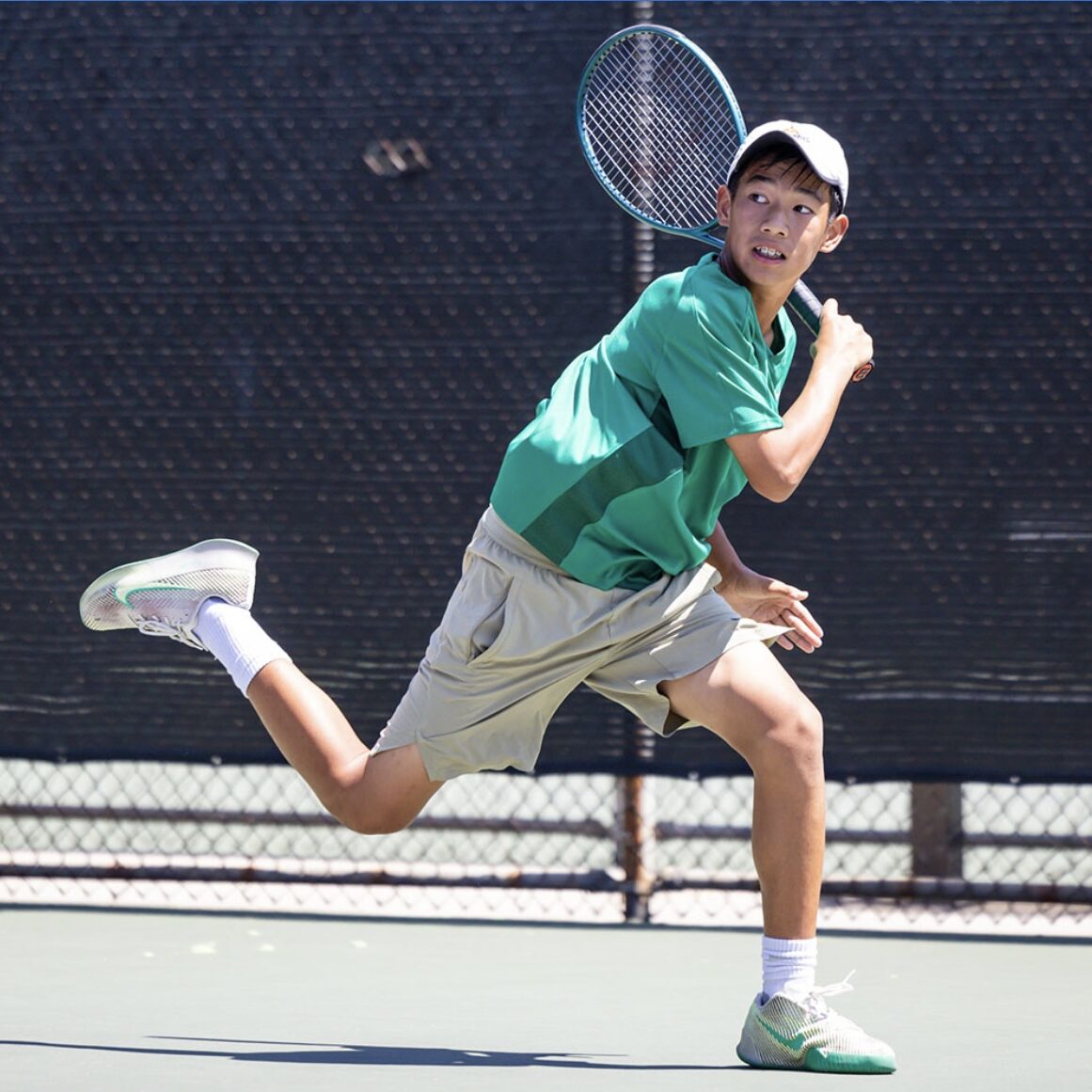 Junior tennis player ranked 25th